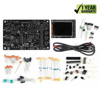 [Discontinued] SainSmart DSO138 2.4" TFT Digital Oscilloscope Kit DIY parts 1Msps +Probe