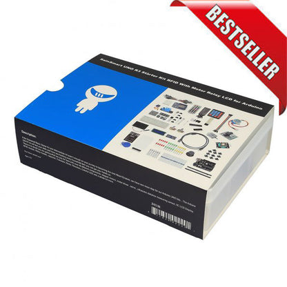 [Discontinued] UNO R3 Ultimate Starter Kit RFID Master with Motor Relay LCD Servo