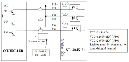 [Discontinued] [Open Box] Single-Axis CNC Stepper Motor Driver Controller, TB6600