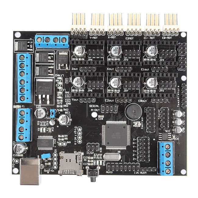 [Discontinued] Megatronics V2.0 + A4988 + Mega2560 R3 + LCD2004 3D Printer Controller Kit For RepRap