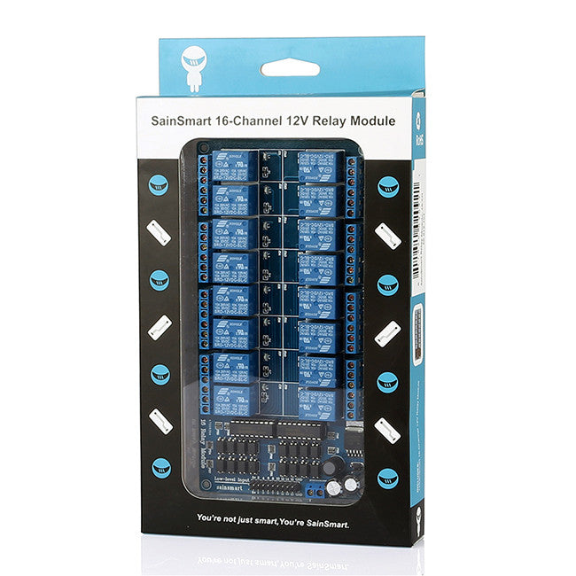 16-Channel 12V Relay Module