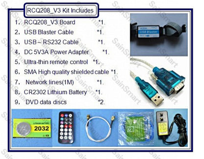 [Discontinued] Altera Cyclone SOPC EP2C8Q208C8N Chip Development Board with FPGA SDRAM, ADC 2.4'' TFT LCD, USB Blaster