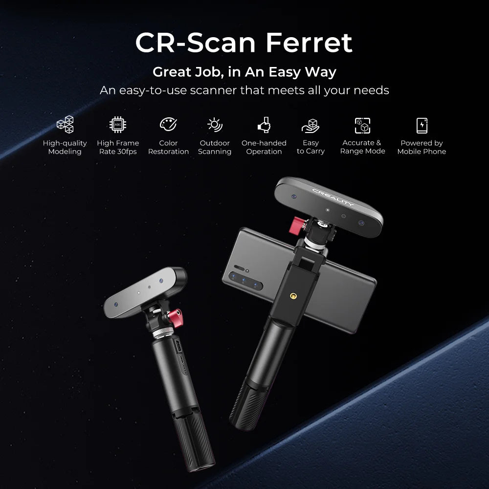 Creality CR-Scan Ferret & Ferret Pro 3D Scanner