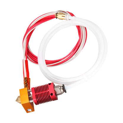 [Discontinued] SainSmart Assembled All-Metal Extruder Hotend with PTFE Tubing Kit 24V, 40W for 1.75 mm Filament with 0.4 mm Nozzle