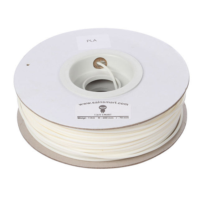 [Discontinued] SainSmart 3mm imported PLA Filament For 3D Printers 1kg *White*