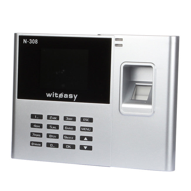 [Discontinued] N-308 2.8" TFT Biometric Fingerprint Attendance Time Clock Employee Payroll Recorder