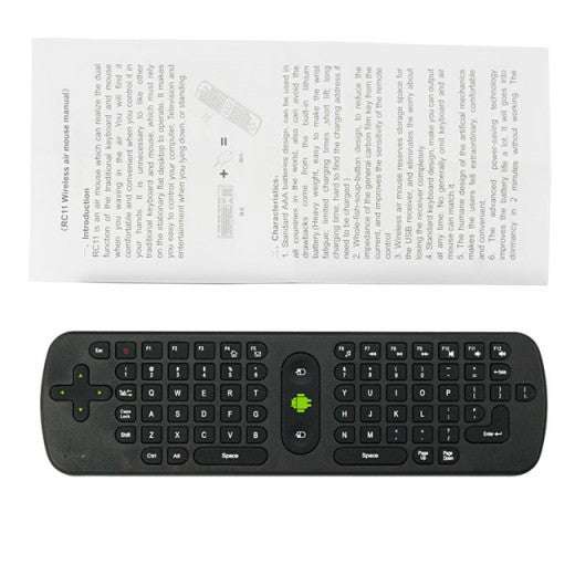 [Discontinued] MK802 II 3rd Generation Android 4.0.4 Mini PC +RC11 Wireless Mini 2.4GHz Air Mouse Keyboard