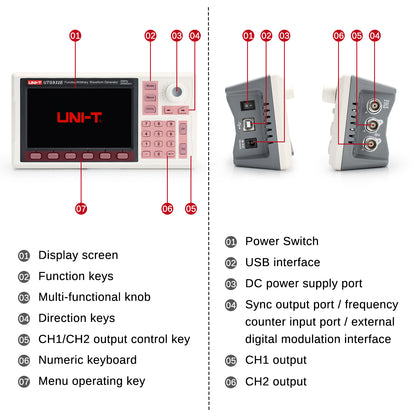 [Discontinued] [Open Box] UNI-T UTG932E Function/Arbitrary Waveform Generator