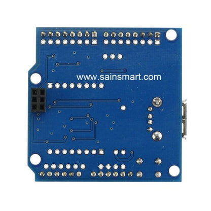 [Discontinued] SainSmart USB Host Android ADK Shield 2.0 For Arduino Uno Mega R3 Mega 2560 Duemilanove Nano Robot