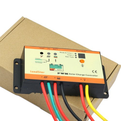 [Discontinued] Waterproof PWM LS1024RP Solar Panel Charge Controller Regulator 12/24V 10A