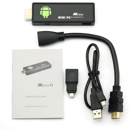 [Discontinued] MK802 II 3rd Generation Android 4.0.4 Mini PC Google TV Box Internet Wifi Player