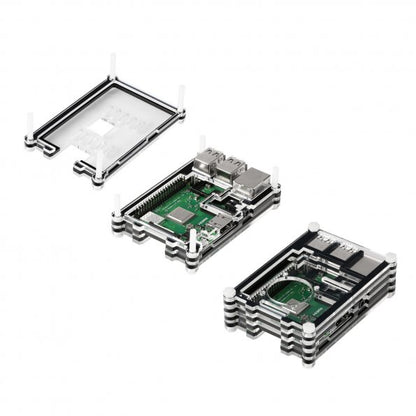 [Discontinued] Raspberry Pi 3 B+ Case with Fan and Heat Sinks