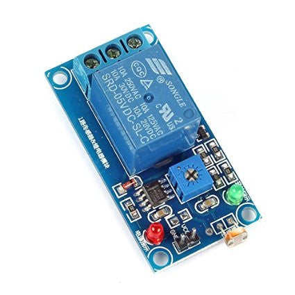 [Discontinued] 5V Photoresistance Sensor Relay Light Control Switch For Arduino Raspberry Pi