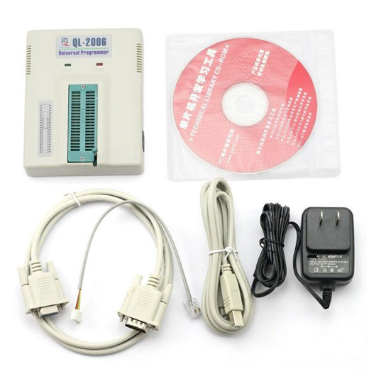 [Discontinued] QL2006 USB & RS232 PIC ICSP Programmer Emulator for Microchip MCU Programming