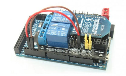 [Discontinued] 2-Ch Relay XBee BTBee Shield for Arduino UNO MEGA R3 Mega 2560 Due