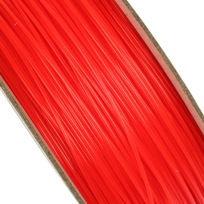 [Discontinued] Red, Fluorescein PLA Filament 1.75mm 1kg/2.2lb