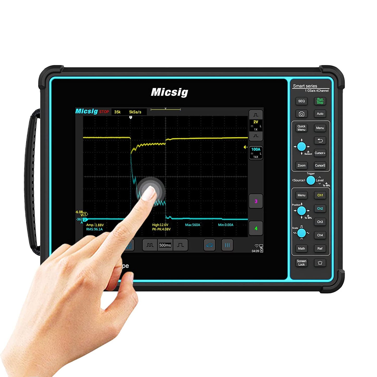 Micsig SATO1004 Digital Automotive Tablet Oscilloscope upgraded version of ATO1104