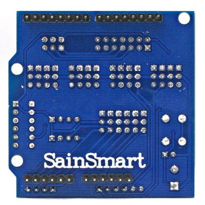 [Discontinued] SainSmart 12864 Graphic Blue LCD + Sensor Shield V5 for Arduino UNO MEGA R3 ATMEL AVR