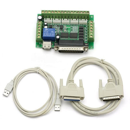 [Discontinued] 5-Axis Breakout Board for Stepper Motor Driver for CNC Mill