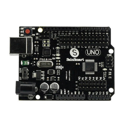 [Discontinued] SainSmart  UNO  R3 Improved Version+Prototype Shield(with Breadboard Jump Wires) + L293D Motor Drive Shield For Arduino