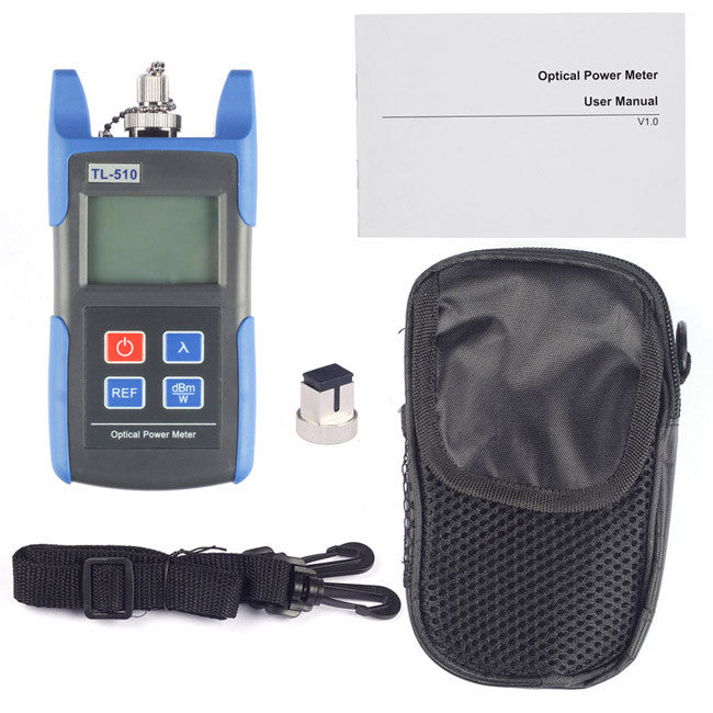 [Discontinued] New TL-510C Optical Power Fiber Meter -50~+26 dBm For CCTV Test + Free Bag