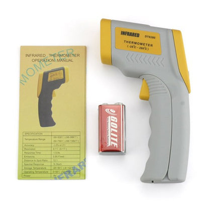 [Discontinued] Non-contact Laser Infrared Themometer Gun DT-8280, Temperature Range -58 F to 536 F