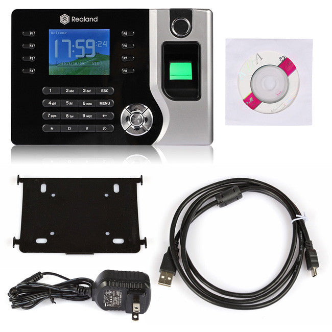 [Discontinued] Biometric Fingerprint Attendance Time Clock + Id Card Reader + Tcp/ip + Usb