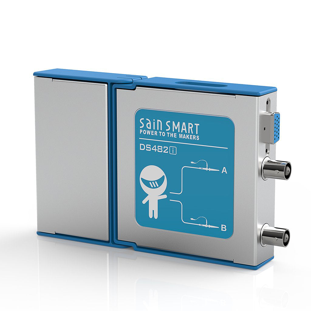 [Discontinued] [Open Box] SainSmart DS482i 2 Channels Virtual PC/Mobile Oscilloscope