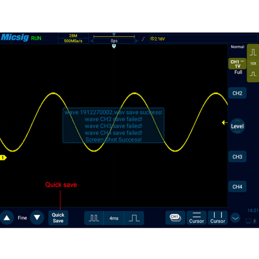 Micsig STO1152C 150Mhz Digital Oscilloscope