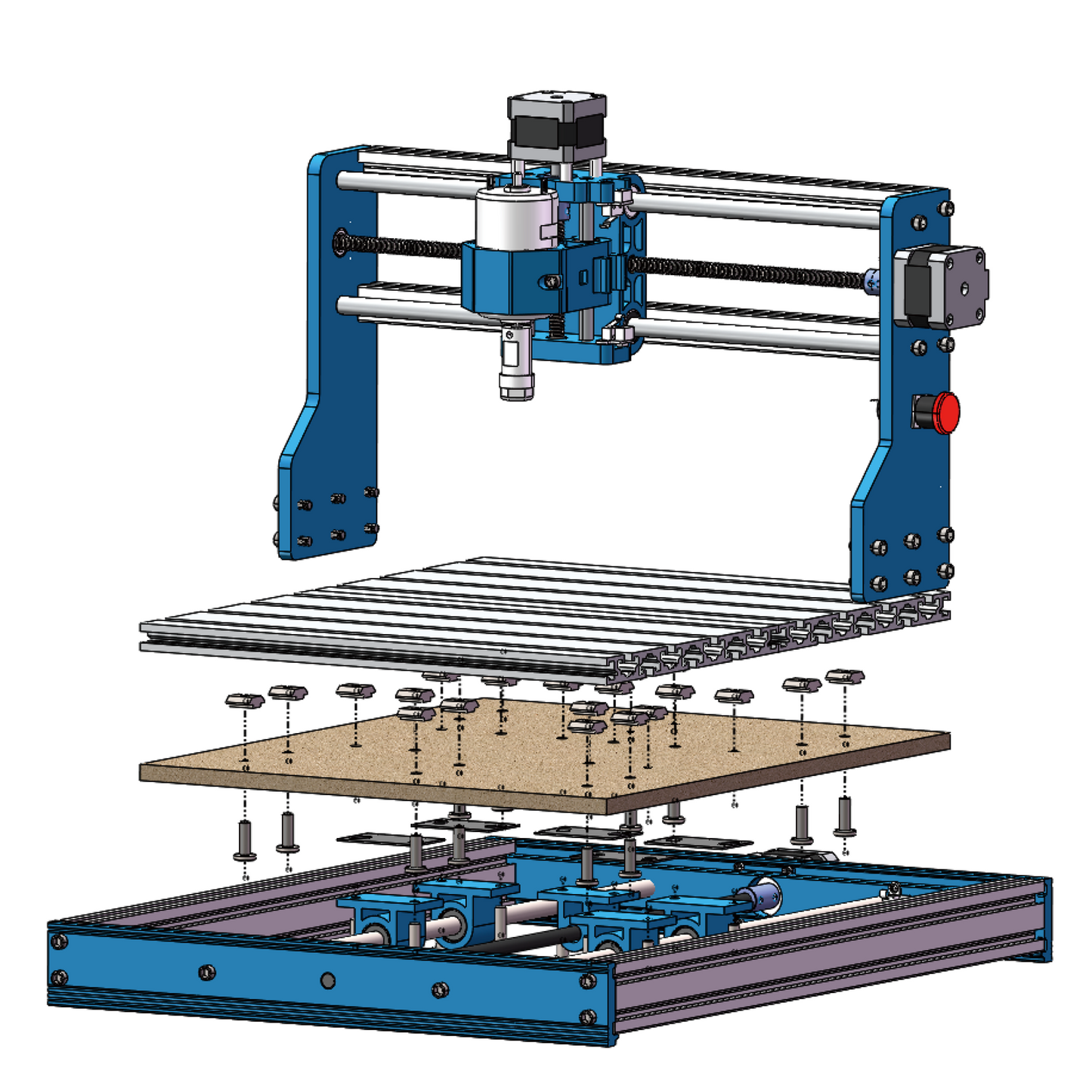 [Open Box] 3040 Aluminum HDF Spoilboard for 3018 CNC Exntension Kit