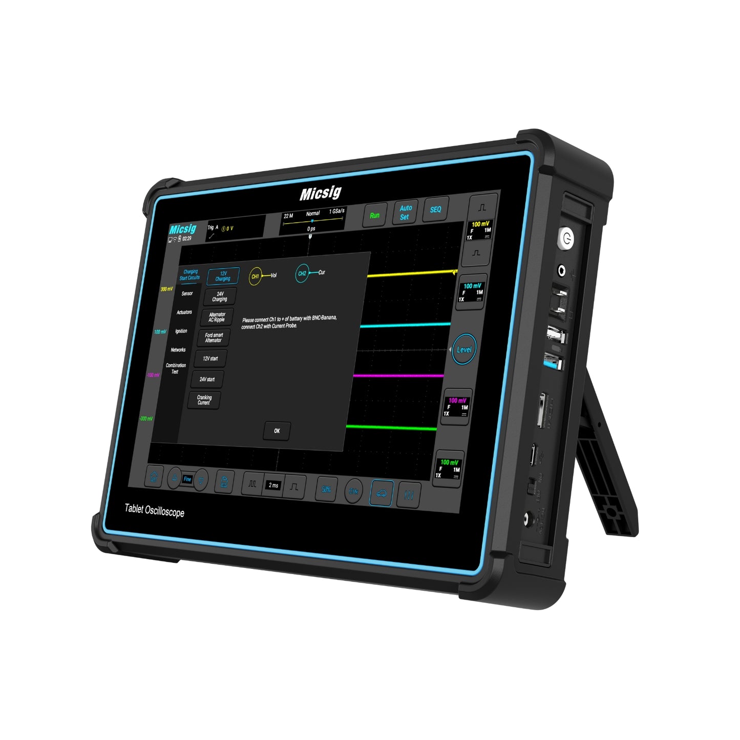 Micsig ATO-Series Automotive Tablet Oscilloscope 