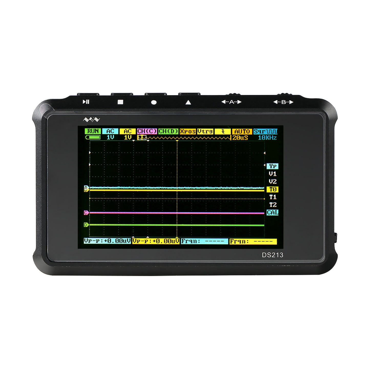 SainSmart DS213 4-Channels Handheld Mini Digital Oscilloscope