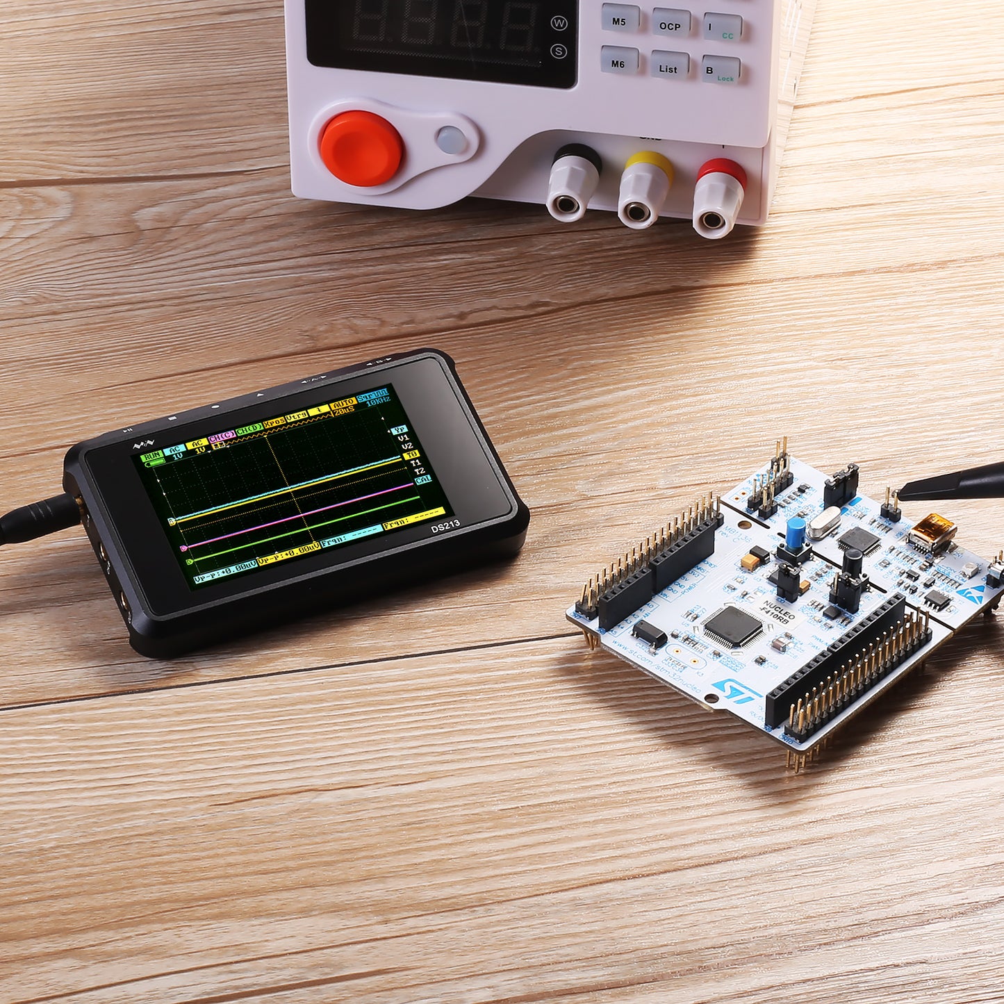 SainSmart DS213 4-Channels Handheld Mini Digital Oscilloscope