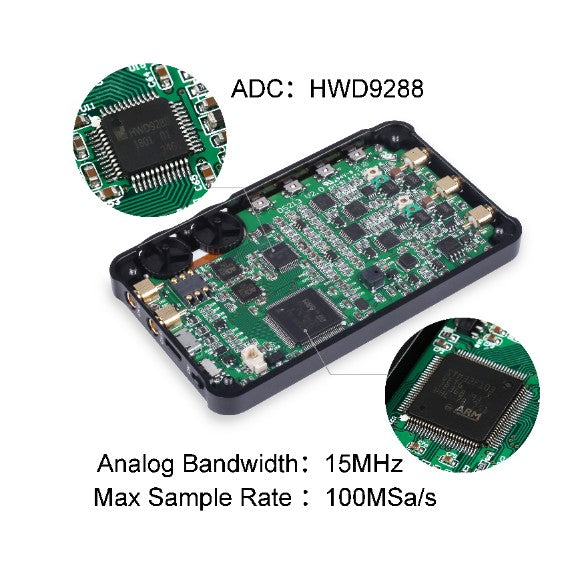 SainSmart DS213 4-Channels Handheld Mini Digital Oscilloscope