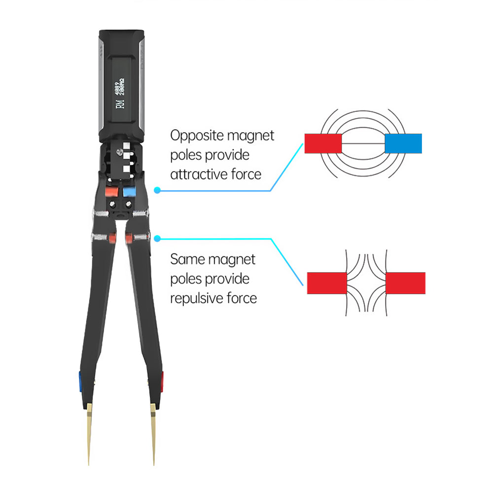 DT71 Mini Digital Smart Tweezers - LCR/ ESR Meter Multimeter