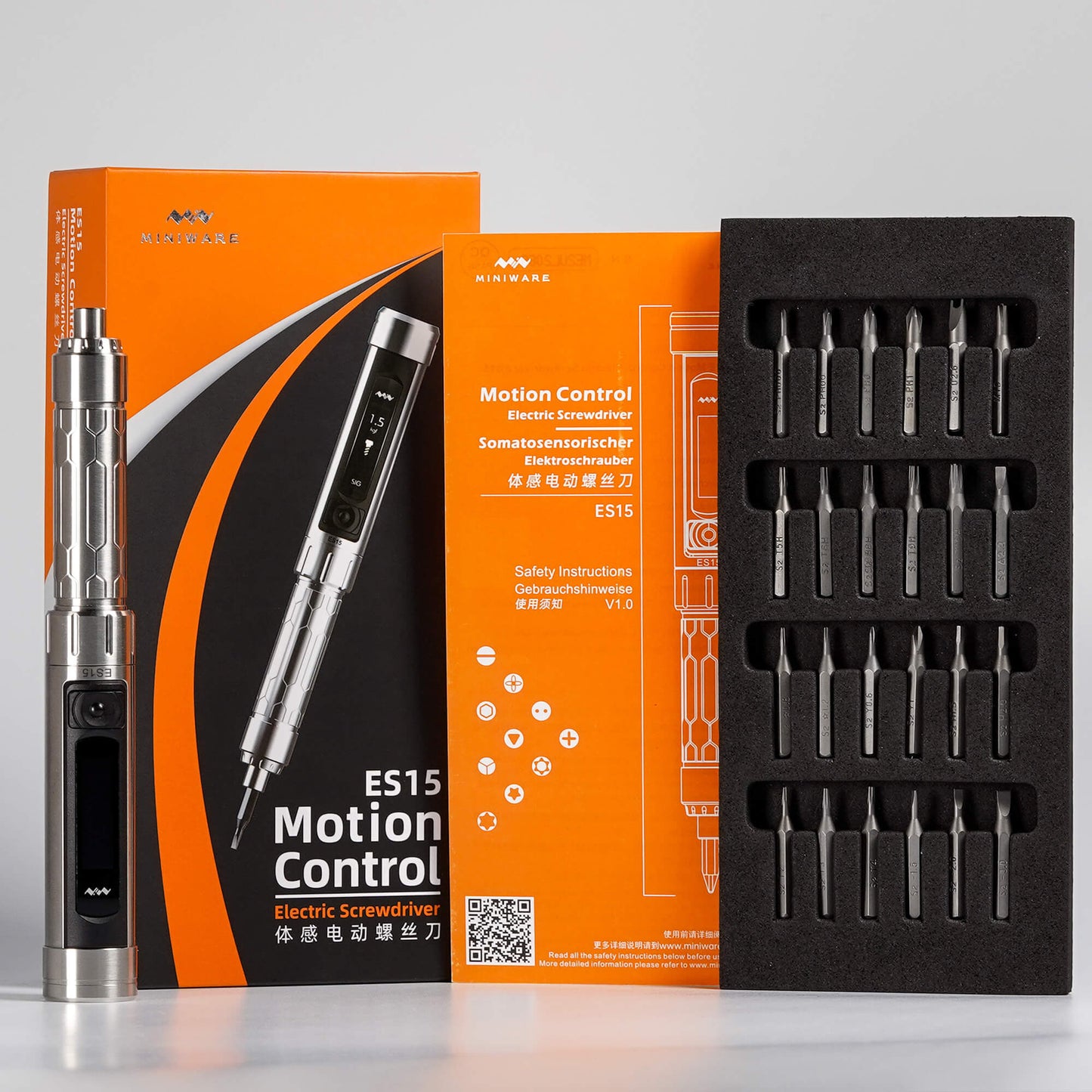 [Open Box] MINIWARE ES15 Smart Motion Mini Electric Screwdriver