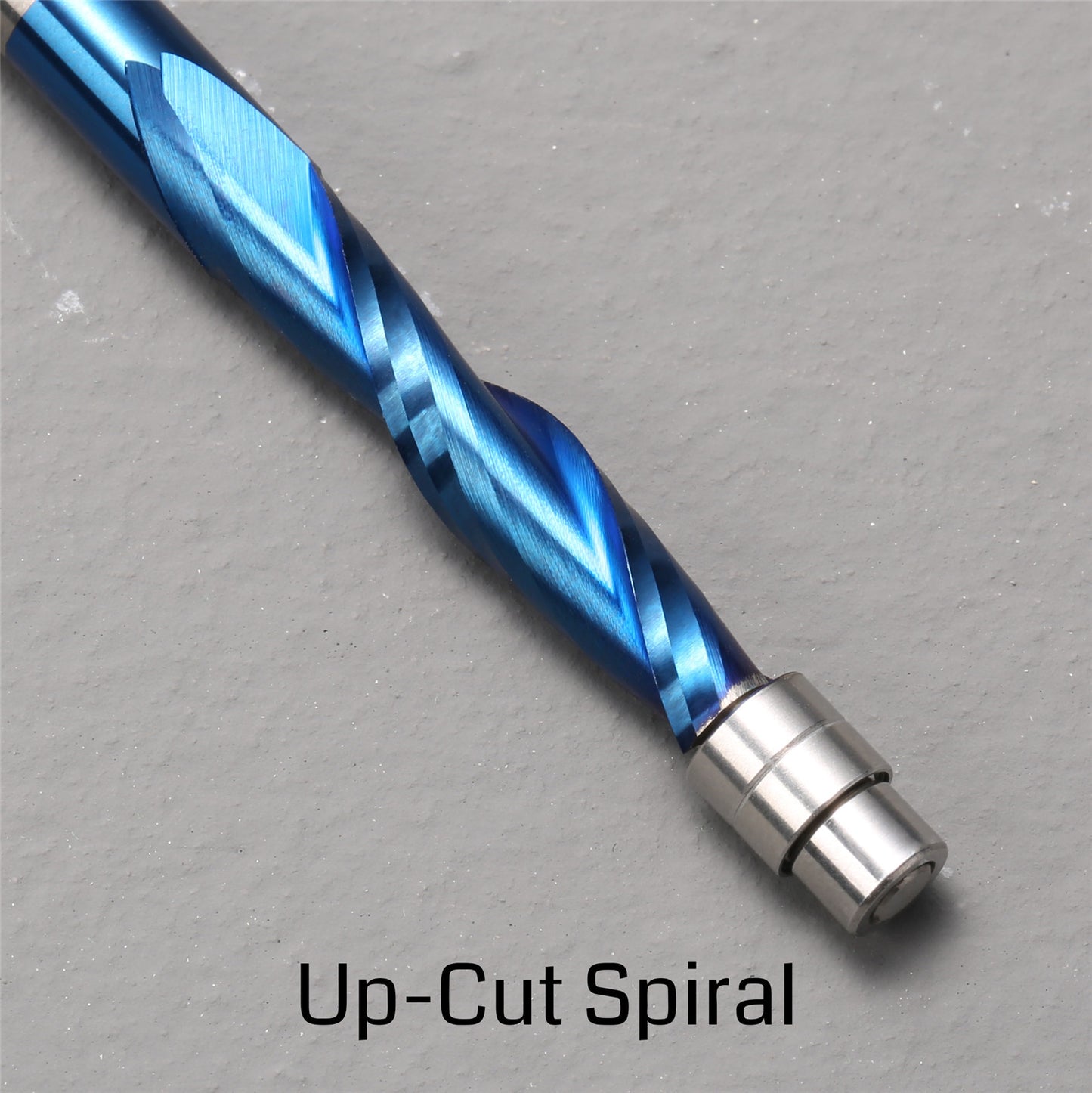 [Discontinued] FT Series, 1/4'' Shank, Spiral Flush Trim Router Bit for Handheld Routing, 1Pc