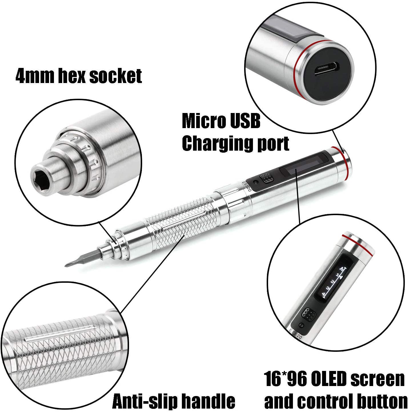 [Discontinued] ToolPAC ES120 Motion Sensing Smart Screwdriver