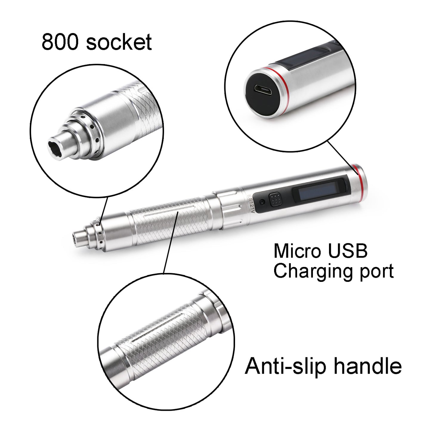 [Discontinued] [OPEN BOX]  ToolPAC ES121V Motion Sensing Smart Screwdriver