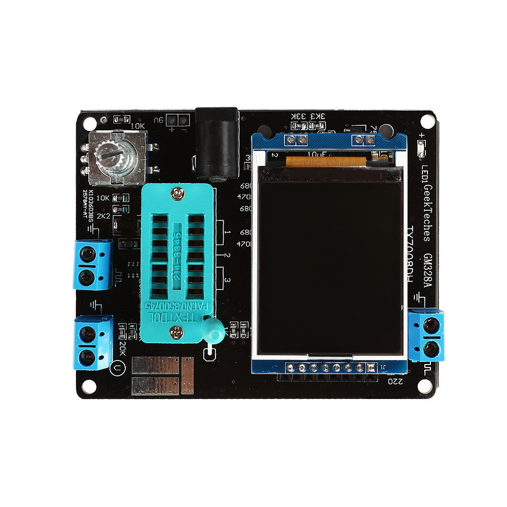 [Discontinued] SainSmart LCD GM328 Transistor Tester Diode Capacitance ESR Voltage Frequency Meter Square Wave Signal Generator