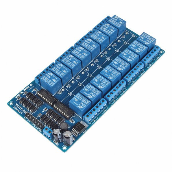 [Discontinued]16-Channel USB HID Programmable Control Relay Module[US ONLY]