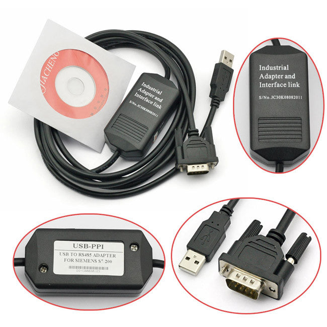 [Discontinued] PLC USB-PPI Programmer communication cable For Siemens S7 200 USB Isolated PPI