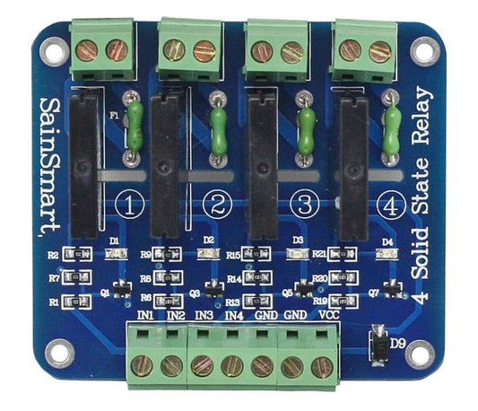 [Discontinued] 4-Channel 5V Solid State Relay Module