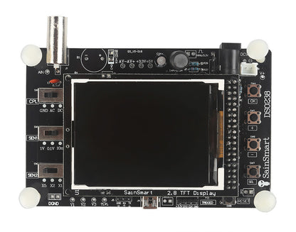 [Discontinued] SainSmart DSO238 2.8" TFT Digital Oscilloscope Kit DIY parts 1Msps + Probe US stock