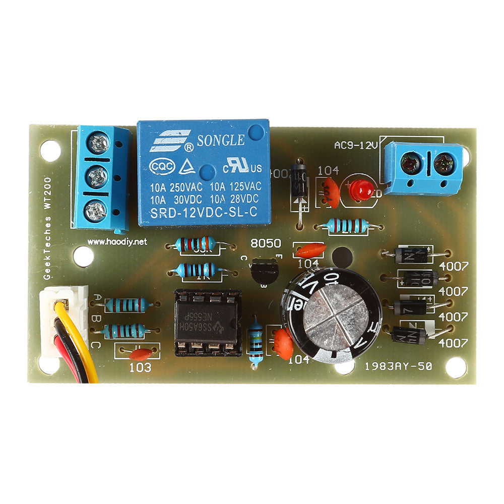 [Discontinued] Liquid Level Controller Sensor, Water Level Detection Sensor Pressure 12V