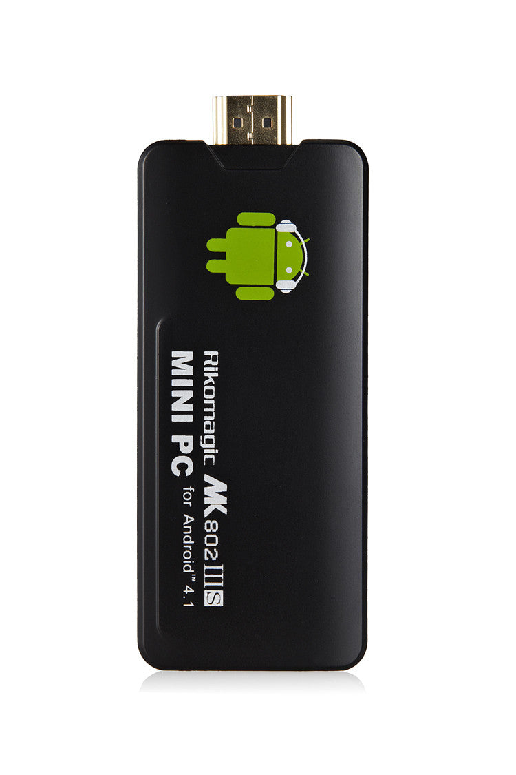 [Discontinued] Rikomagic MK802IIIS Mini PC Dual Core Rockchip 3066 Android 4.1, 4G ROM